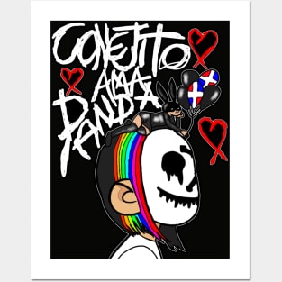 13XD XMY x YASMINE MINDEZ ''CONJITO AMA PANDA'' Posters and Art